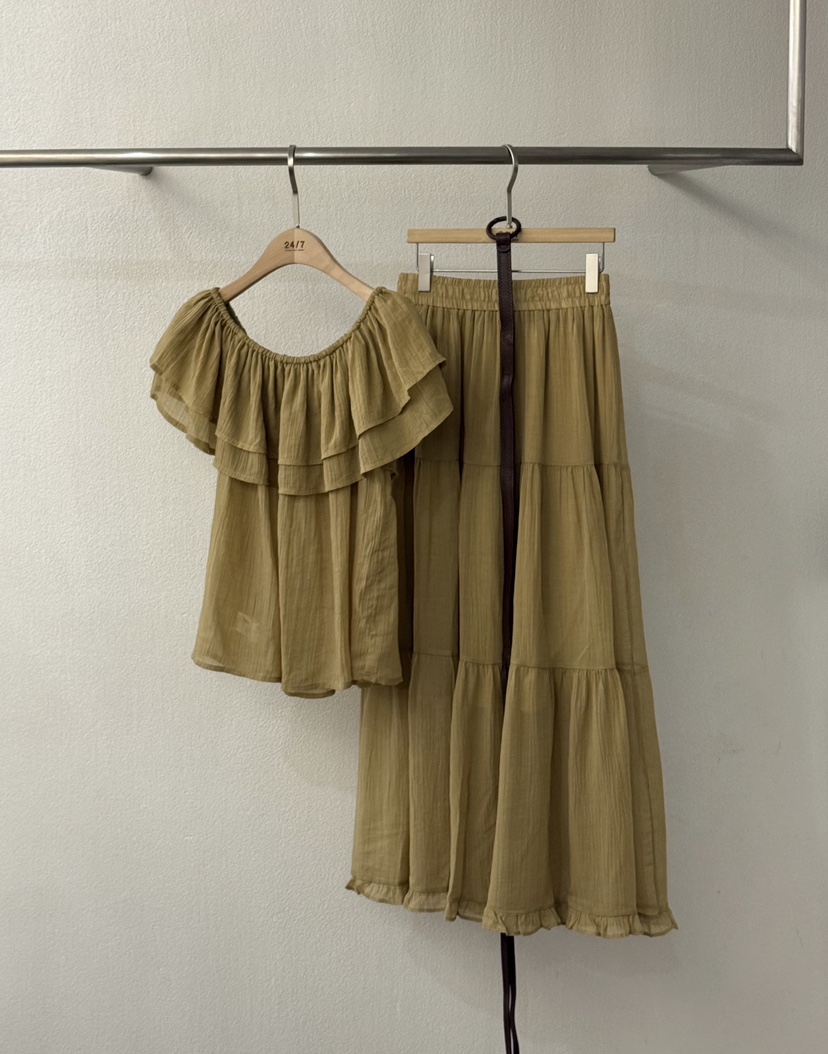 TWENTY FOUR SEVEN24-7韓國直郵㊣女士新品職業套裝含腰帶套裝TEWNTY FOUR SEVEN24-7套裝圖色3