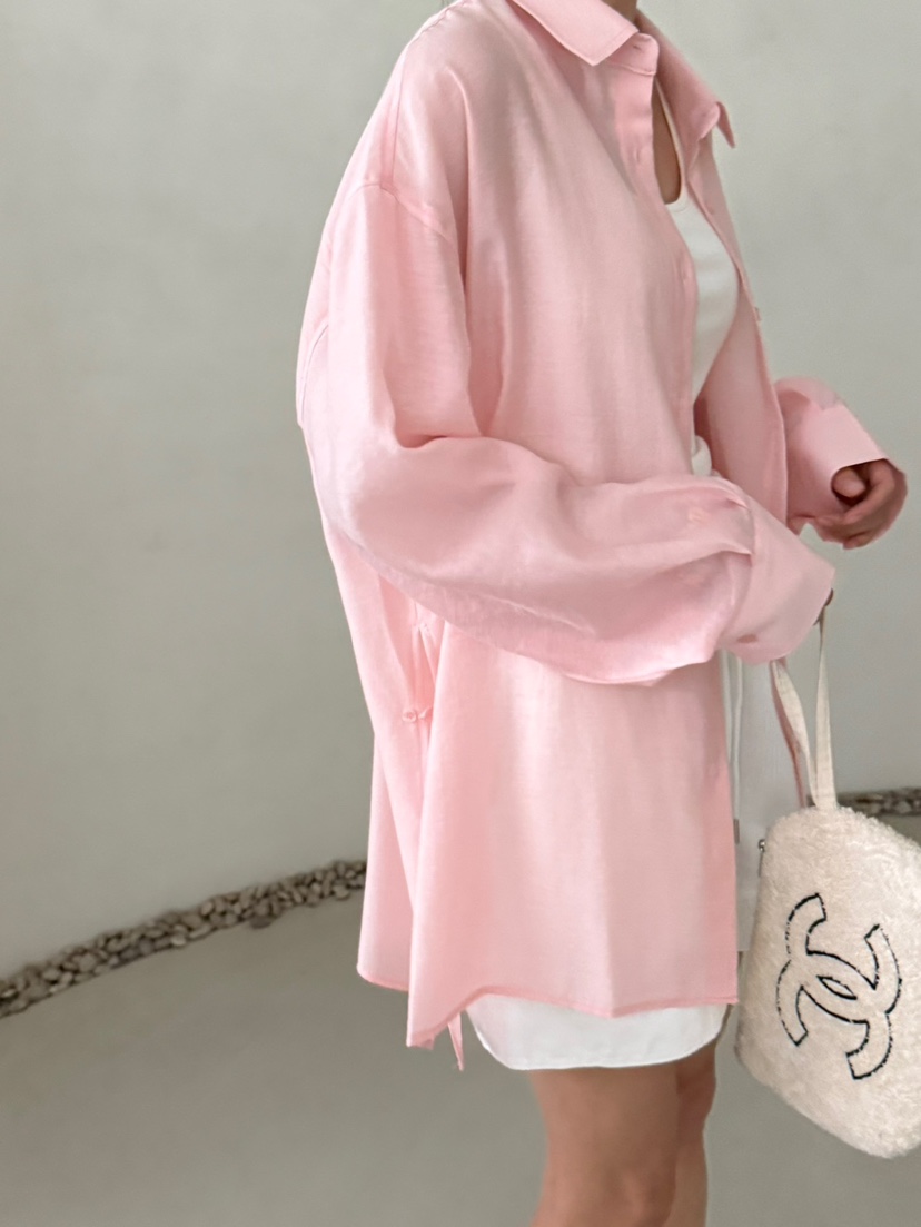 DEMAR東大門㊣代購女士新品休閑25春夏職業人氣時尚襯衫蕾絲衫DEMAR襯衫/蕾絲衫