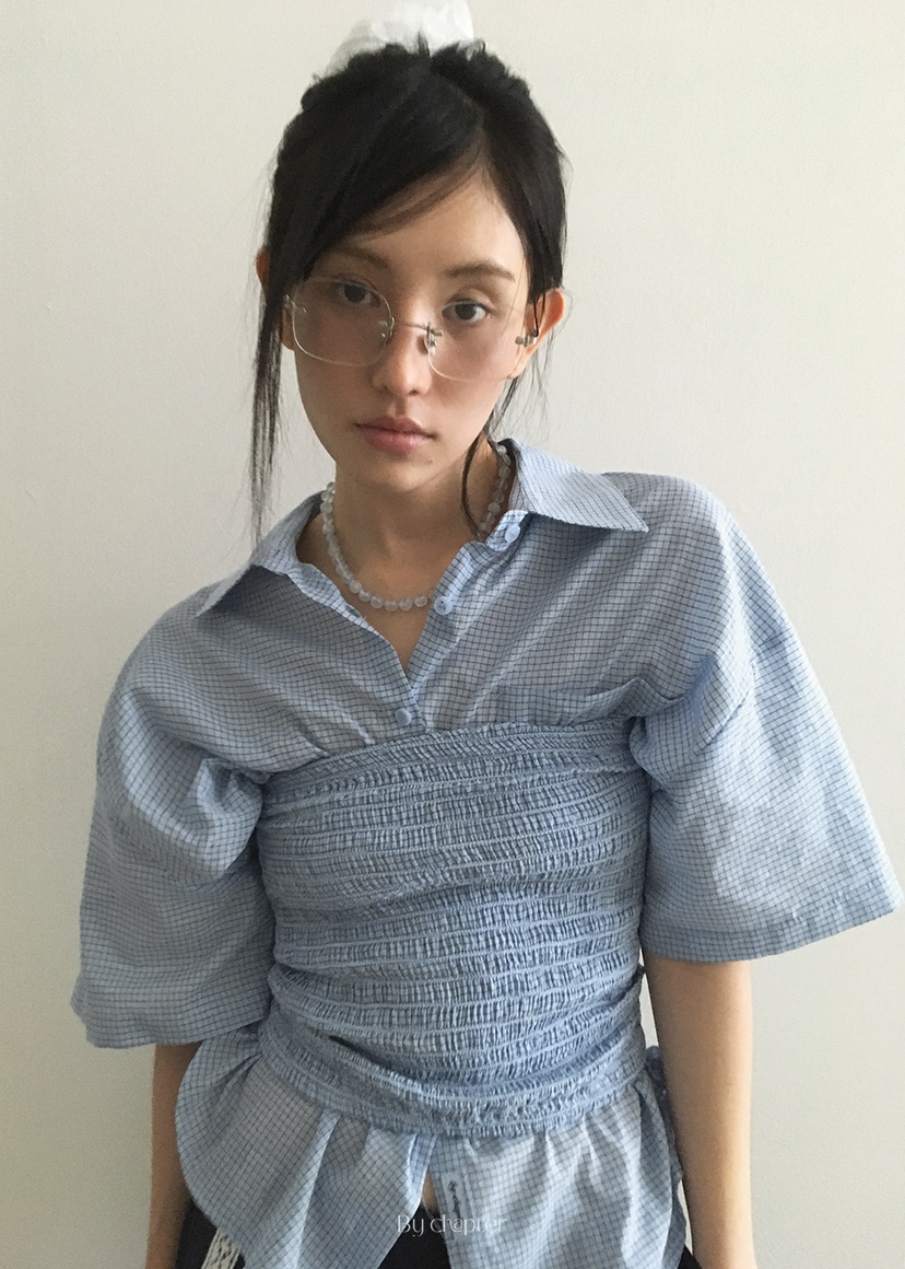BY CHAPTER韓國直郵㊣女士新品25春夏熱賣休閑時尚套裝格紋Chapter套裝