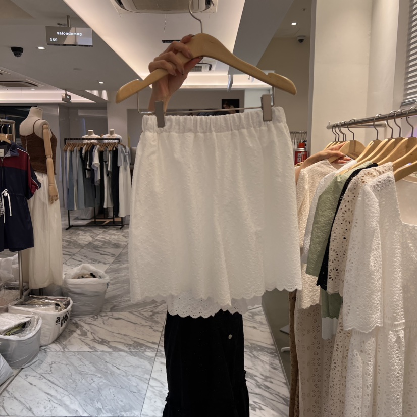 A韓國直郵㊣女士新款真品推薦人氣熱賣時尚休閑職業25春夏短褲A STORE短褲圖色4