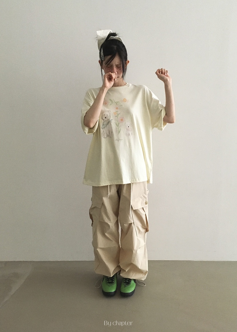 BY CHAPTER東大門㊣實拍女裝新品時尚人氣職業休閑熱賣T恤ChapterT恤