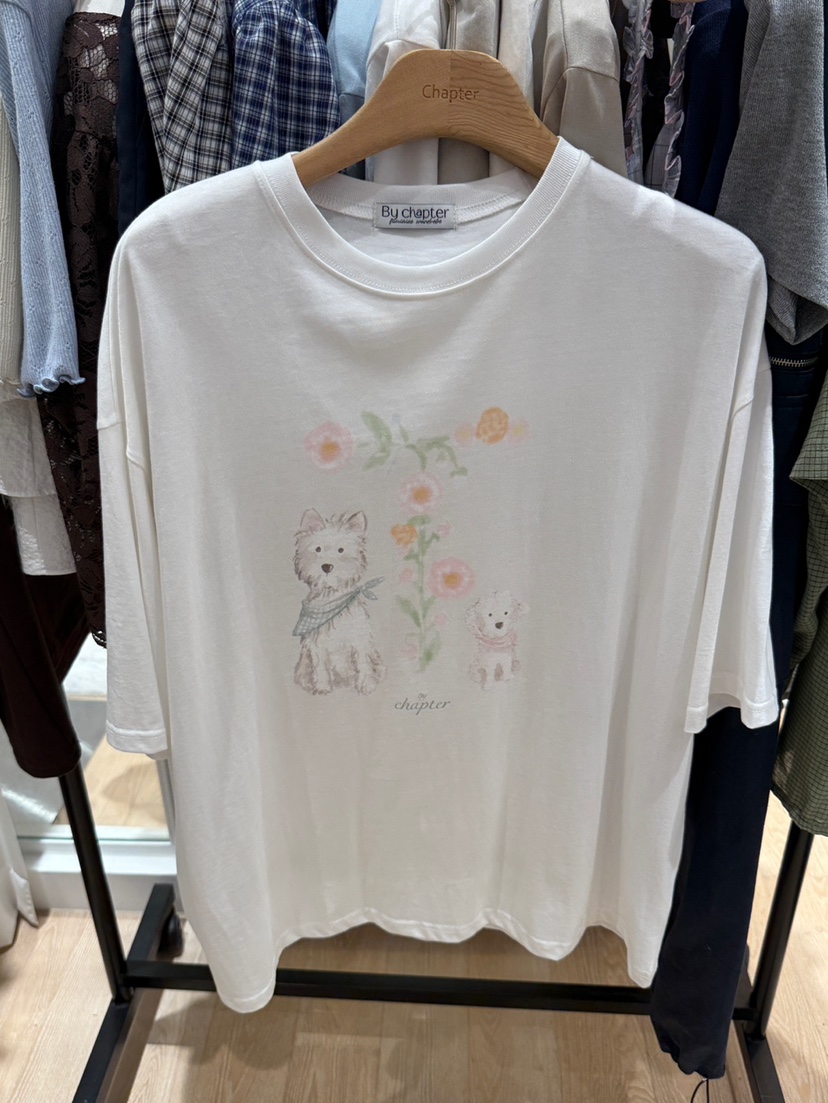BY CHAPTER東大門㊣實拍女裝新品時尚人氣職業休閑熱賣T恤ChapterT恤圖色2