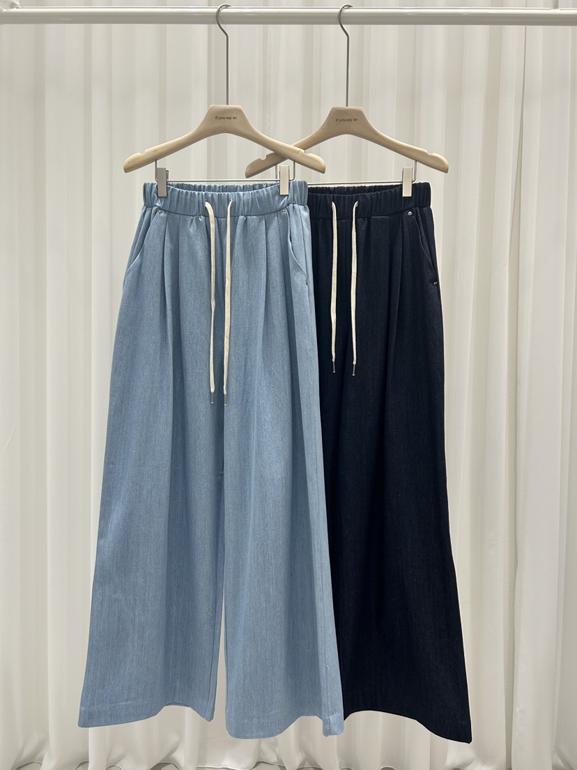 IF YOU SAY SO東大門㊣實拍女裝新品25春夏真品推薦休閑褲IF YOU SAY SO休閑褲