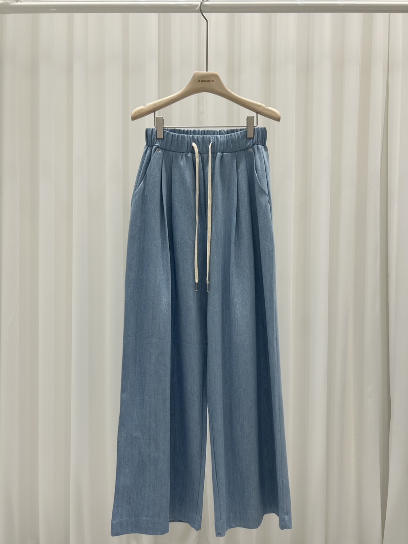 IF YOU SAY SO東大門㊣實拍女裝新品25春夏真品推薦休閑褲IF YOU SAY SO休閑褲