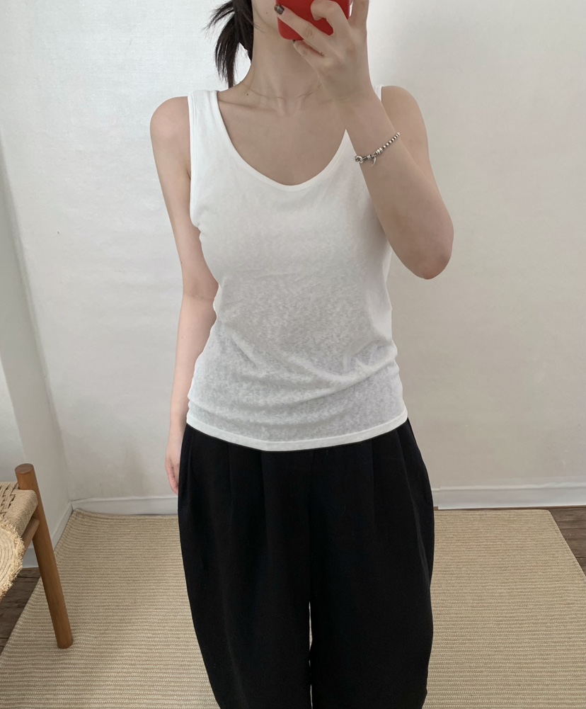TWENTY FOUR SEVEN24-7韓國代購㊣女士新款職業吊帶背心TEWNTY FOUR SEVEN24-7吊帶/背心