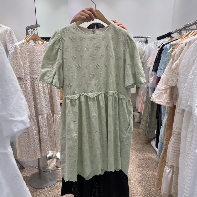 A韓國代購㊣女裝新品休閑熱賣人氣25春夏時尚推薦職業連衣裙A STORE連衣裙圖色2