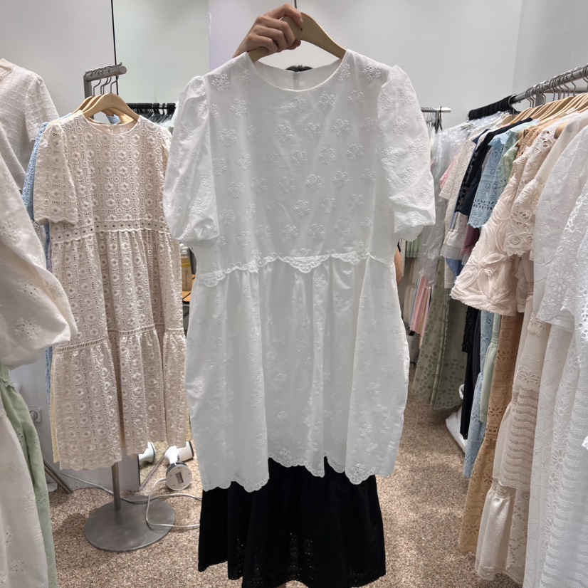 A韓國代購㊣女裝新品休閑熱賣人氣25春夏時尚推薦職業連衣裙A STORE連衣裙圖色4
