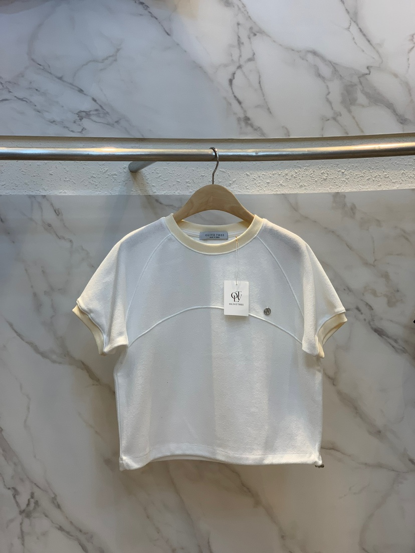OLIVE TrEE東大門㊣直郵女士新品真品推薦休閑25春夏熱賣T恤OLIVE TrEET恤圖色1