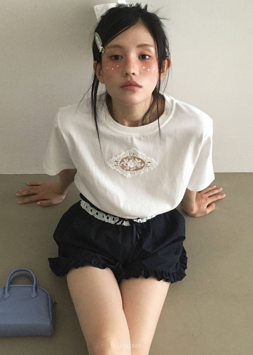 BY CHAPTER韓國代購㊣女裝新品休閑25春夏推薦熱賣時尚短褲Chapter短褲