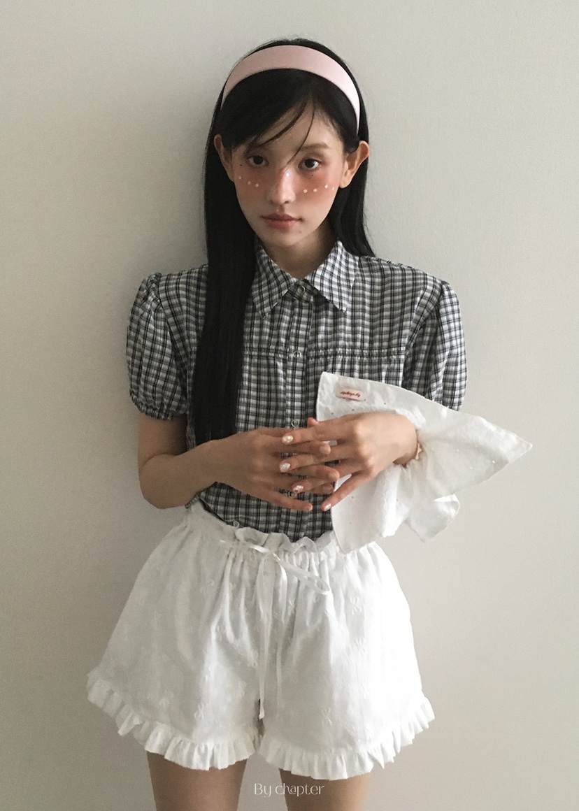 BY CHAPTER韓國代購㊣女裝新品休閑25春夏推薦熱賣時尚短褲Chapter短褲