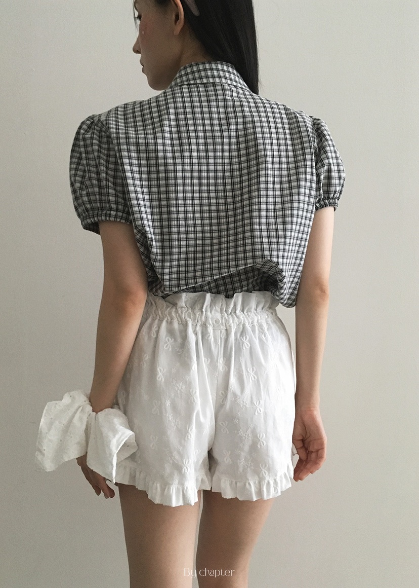 BY CHAPTER韓國代購㊣女裝新品休閑25春夏推薦熱賣時尚短褲Chapter短褲