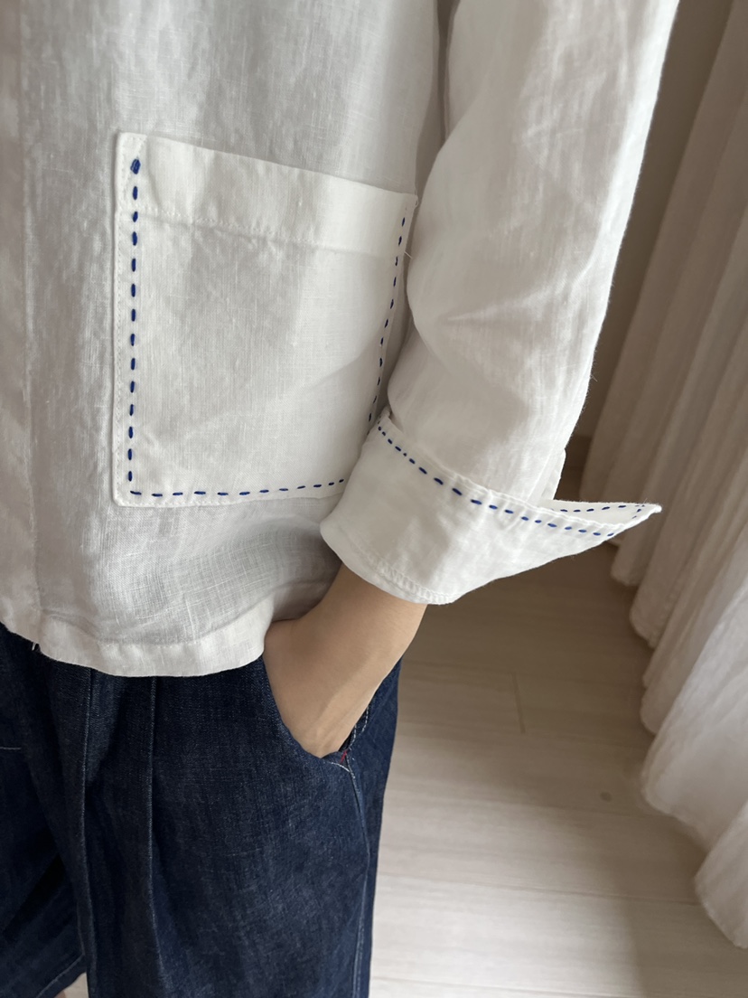 AT NOTE東大門㊣實拍女士新款休閑推薦時尚25春夏夾克亞麻AT NOTE夾克