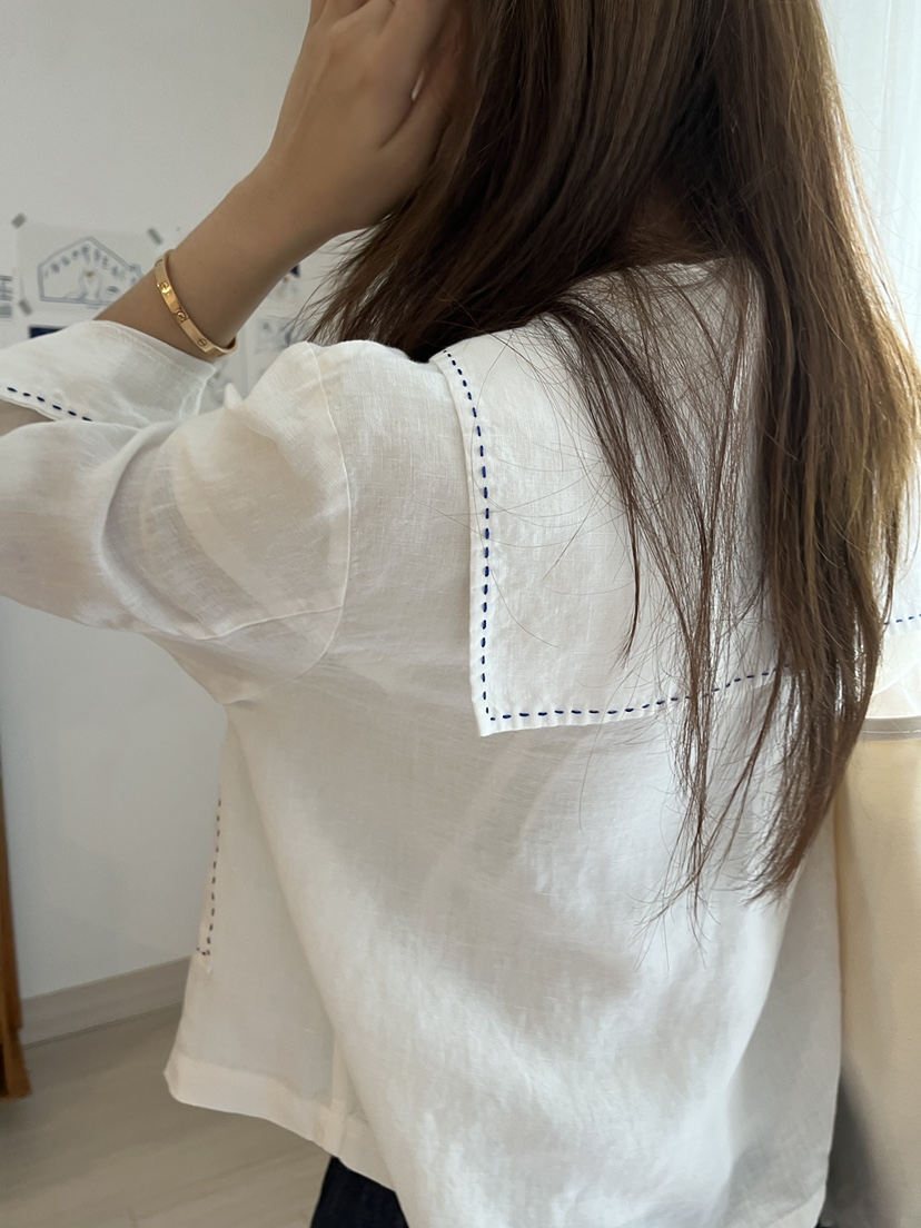AT NOTE東大門㊣實拍女士新款休閑推薦時尚25春夏夾克亞麻AT NOTE夾克