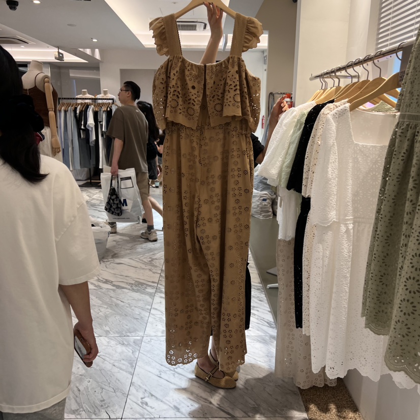 A東大門㊣代購女士新品人氣真品25春夏休閑熱賣時尚職業連體褲A STORE連體褲