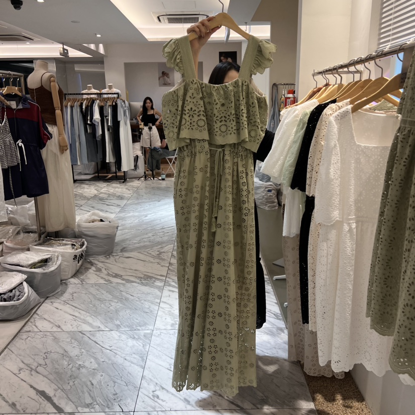 A東大門㊣代購女士新品人氣真品25春夏休閑熱賣時尚職業連體褲A STORE連體褲圖色2