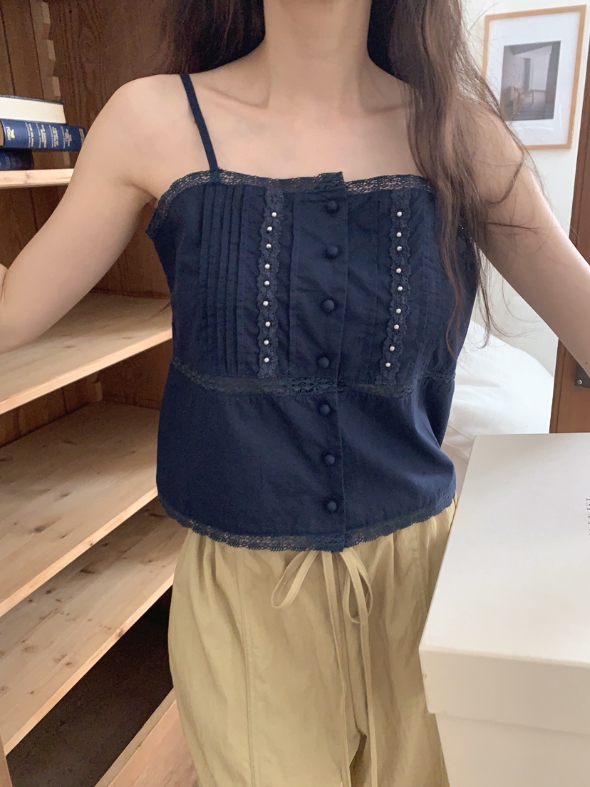 JKICHI韓國代購㊣女裝新品休閑25春夏人氣推薦時尚吊帶背心JKICHI吊帶/背心圖色2