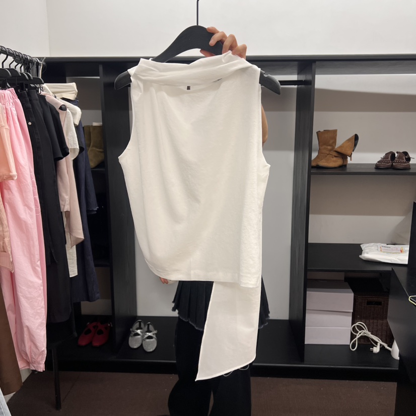 UNANSWERED-MYSTERY韓國直郵㊣女士新款時尚25春夏吊帶背心UNANSWERED/MYSTERY吊帶/背心圖色2