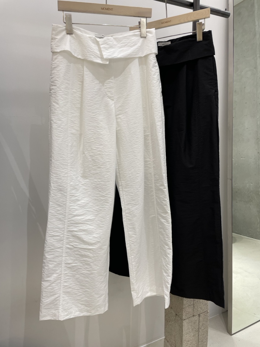 MOMENT東大門㊣代購女士新款真品人氣休閑時尚熱賣25春夏休閑褲MOMENT/RECOVER休閑褲