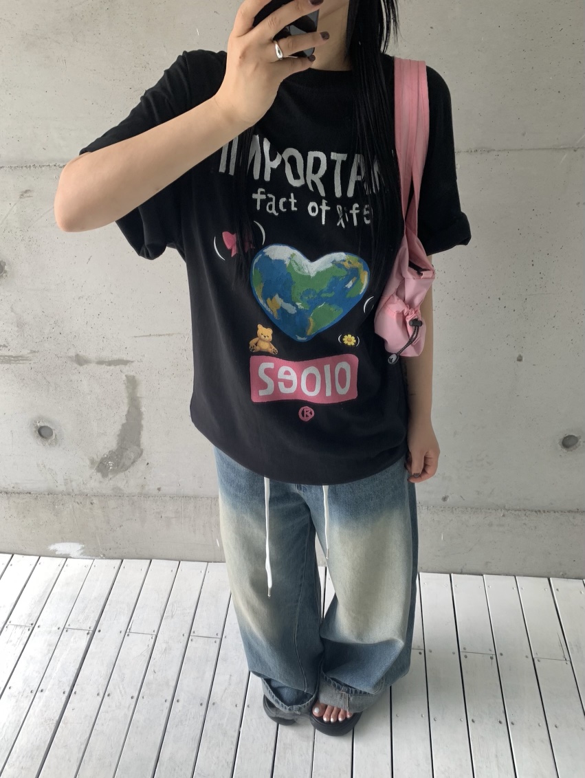SEOLO東大門㊣直郵女士新品推薦25春夏真品人氣職業時尚T恤Seolo seoulT恤