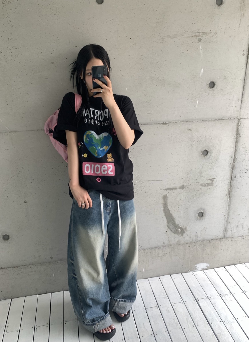 SEOLO東大門㊣直郵女士新品推薦25春夏真品人氣職業時尚T恤Seolo seoulT恤