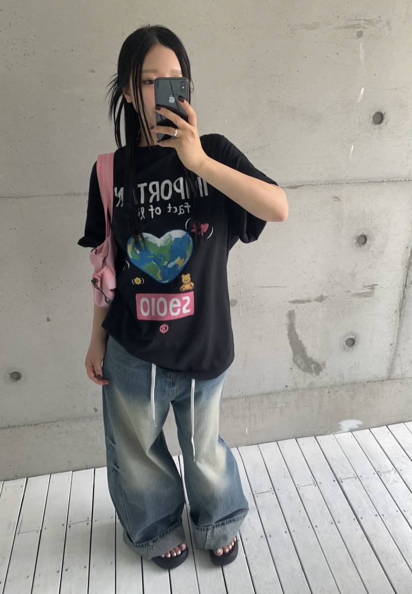 SEOLO東大門㊣直郵女士新品推薦25春夏真品人氣職業時尚T恤Seolo seoulT恤