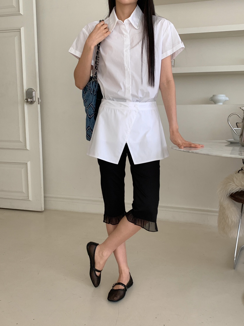 MARKE-P東大門㊣代購女士新品推薦休閑25春夏熱賣短褲荷葉邊MARKE-P短褲