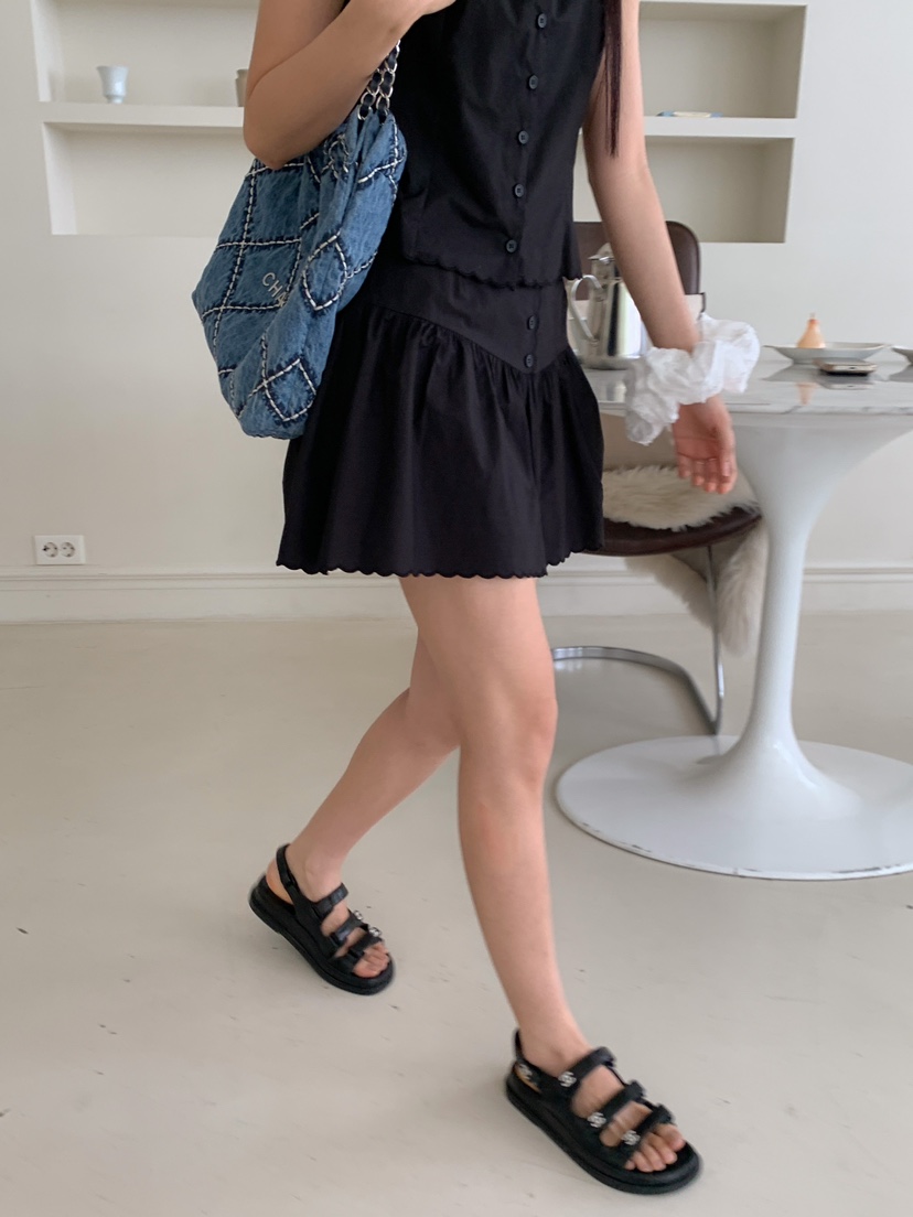MARKE-P韓國代購㊣女裝新品職業時尚真品休閑25春夏推薦短裙MARKE-P短裙