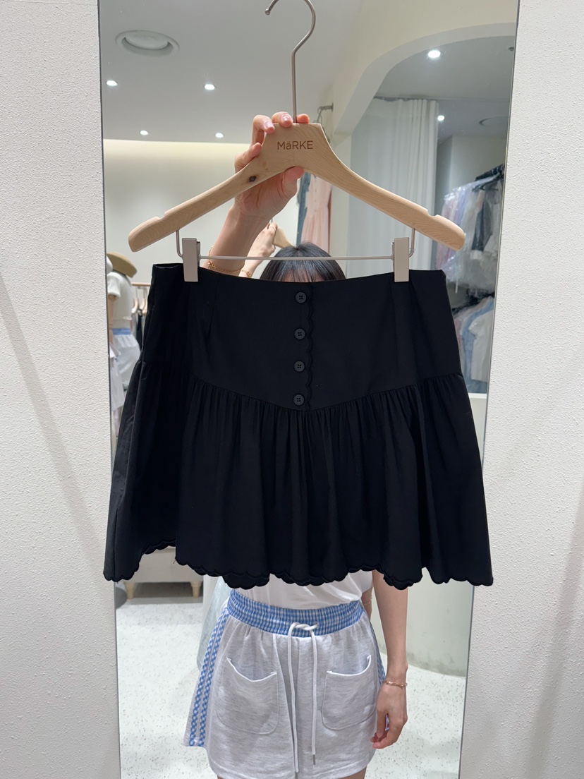 MARKE-P韓國代購㊣女裝新品職業時尚真品休閑25春夏推薦短裙MARKE-P短裙圖色2