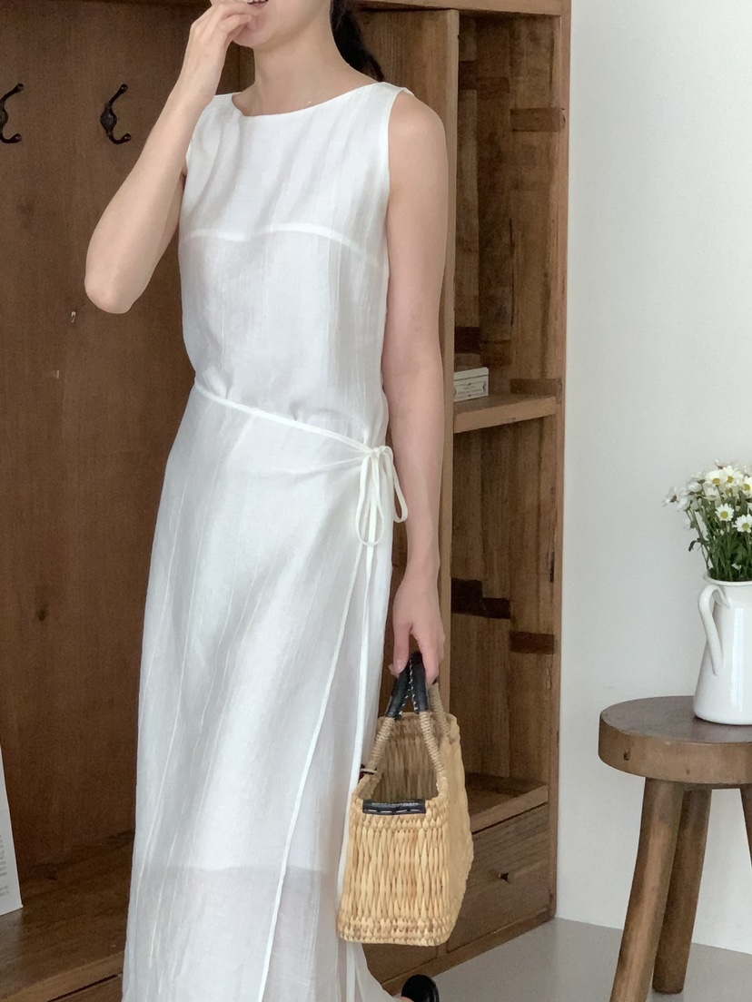 FRILL-T東大門㊣實拍女裝新品真品時尚25春夏休閑推薦連衣裙FRILL-T連衣裙
