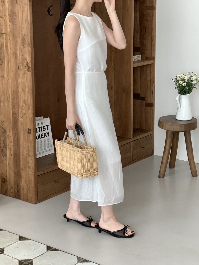 FRILL-T東大門㊣實拍女裝新品真品時尚25春夏休閑推薦連衣裙FRILL-T連衣裙