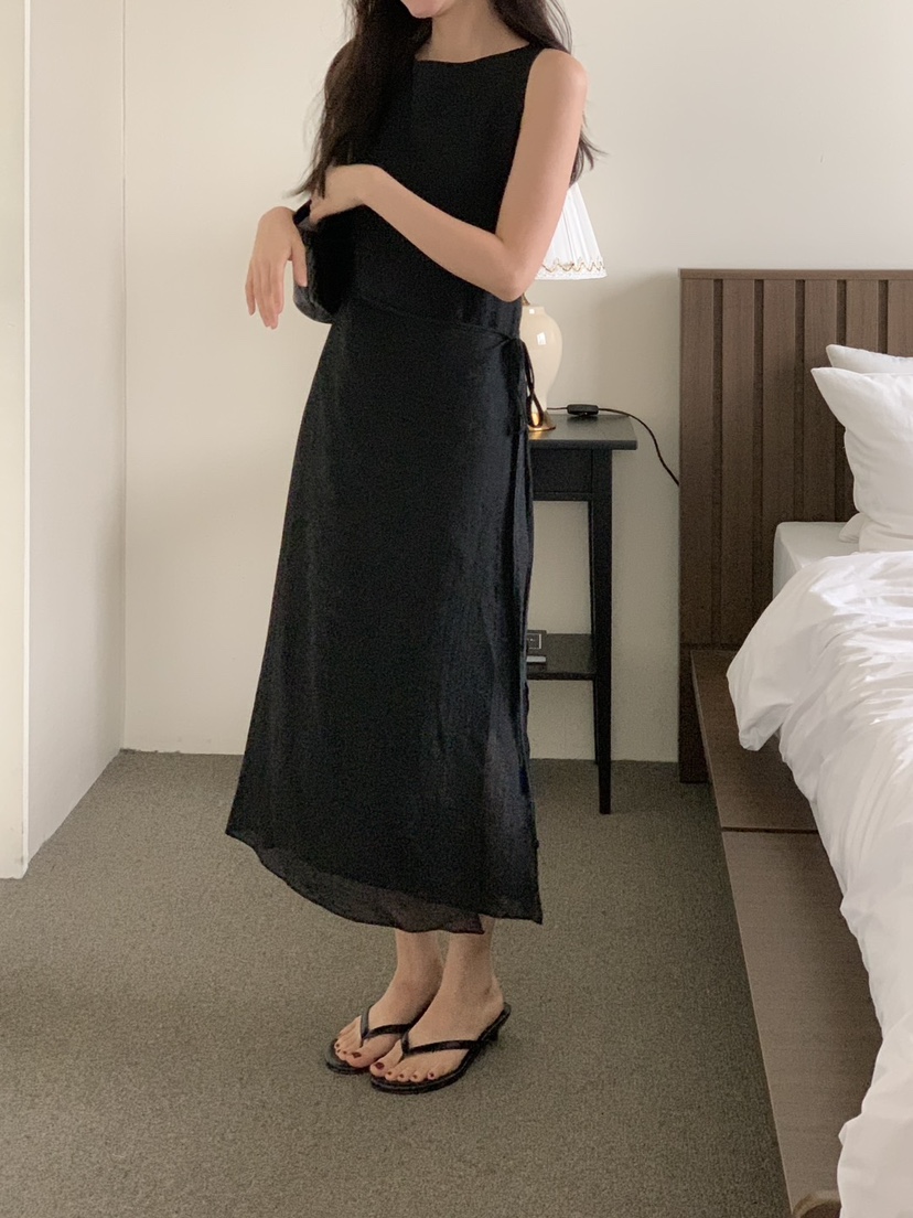 FRILL-T東大門㊣實拍女裝新品真品時尚25春夏休閑推薦連衣裙FRILL-T連衣裙