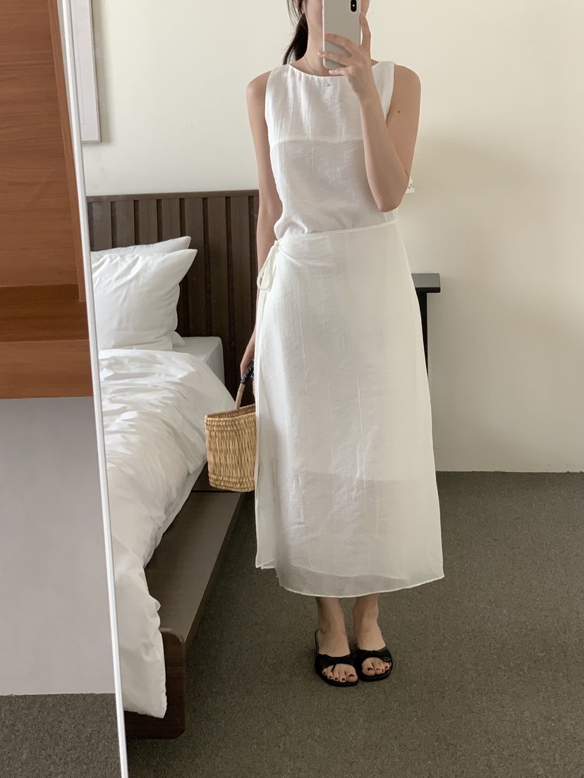 FRILL-T東大門㊣實拍女裝新品真品時尚25春夏休閑推薦連衣裙FRILL-T連衣裙