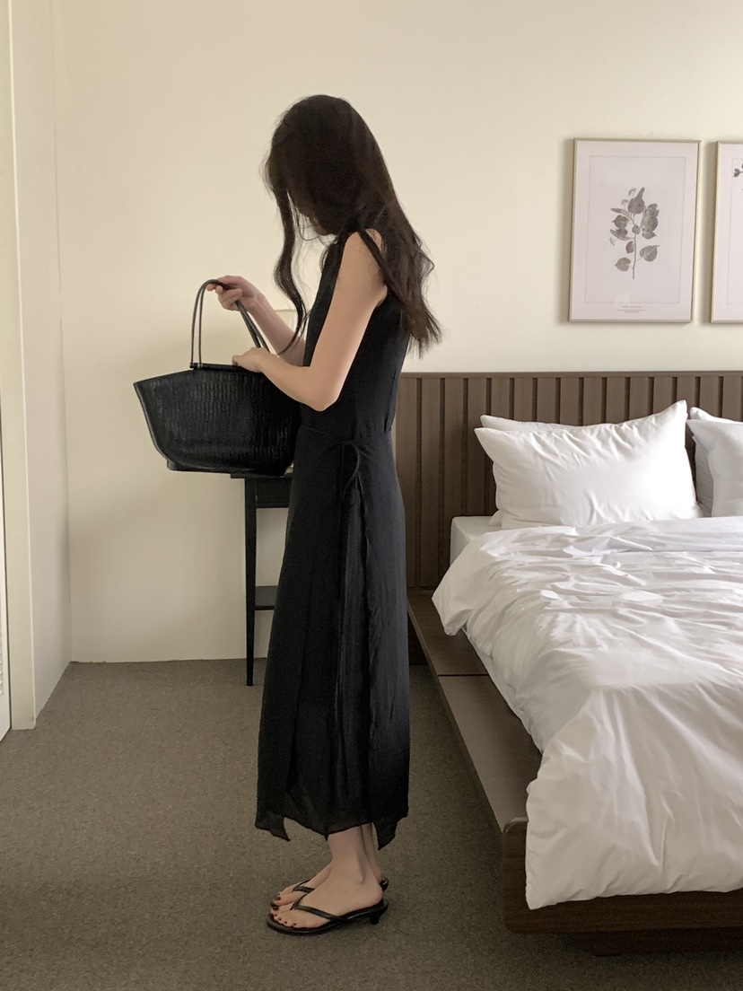 FRILL-T東大門㊣實拍女裝新品真品時尚25春夏休閑推薦連衣裙FRILL-T連衣裙