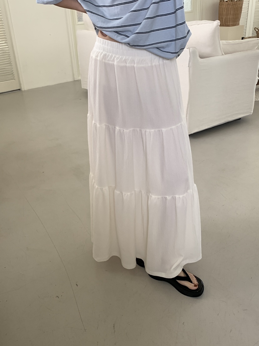 FRILL-T東大門㊣代購女士新款真品熱賣職業休閑25春夏長裙FRILL-T長裙