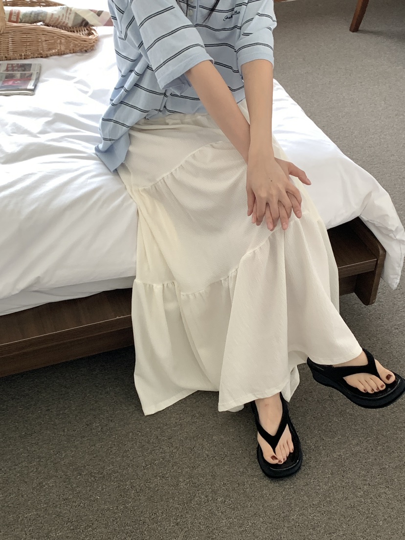 FRILL-T東大門㊣代購女士新款真品熱賣職業休閑25春夏長裙FRILL-T長裙