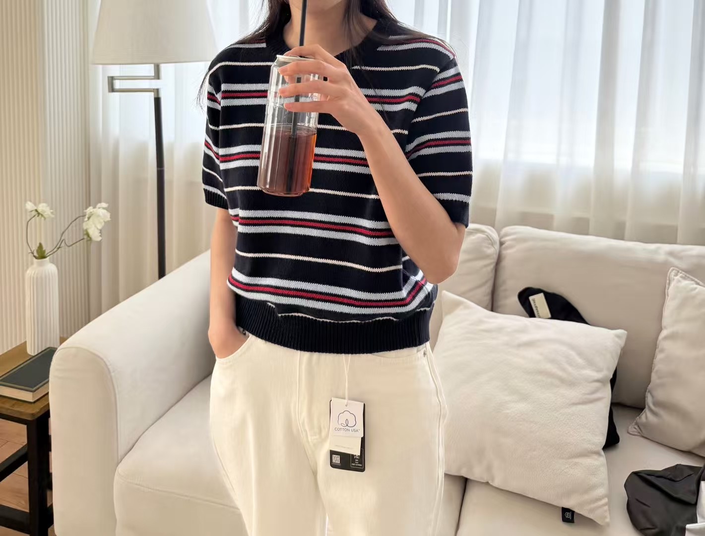SLEEK-슬릭-OT東大門㊣實拍女裝新品推薦休閑真品時尚針織衫SLEEK針織衫圖色2