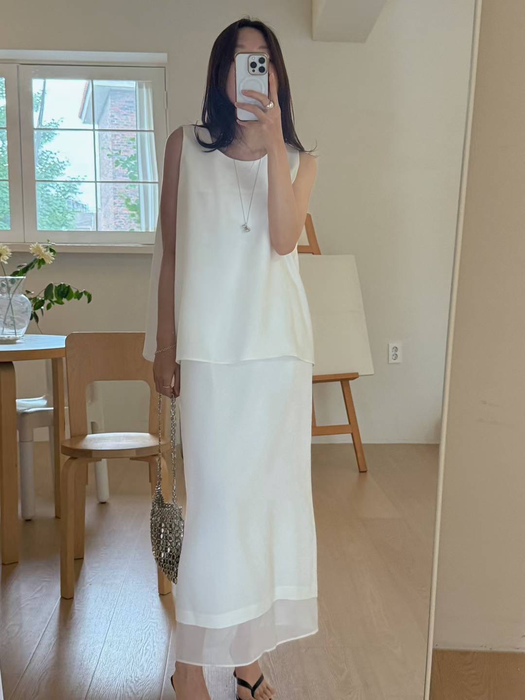 MYO韓國直郵㊣女士新款真品熱賣推薦休閑人氣時尚套裝套裝雪紡MYO套裝圖色3