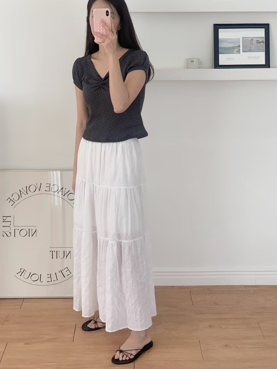 SLEEK-슬릭-OT東大門㊣代購女士新品真品推薦25春夏人氣長裙SLEEK長裙