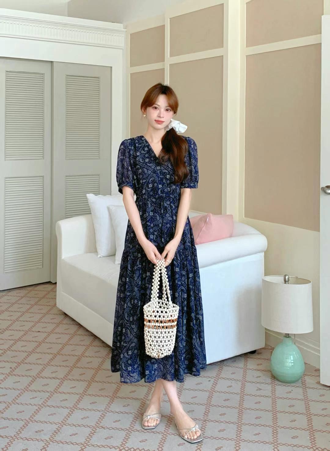 SMILE韓國直郵㊣女裝新款休閑熱賣真品推薦職業人氣25春夏連衣裙SMILE連衣裙圖色2