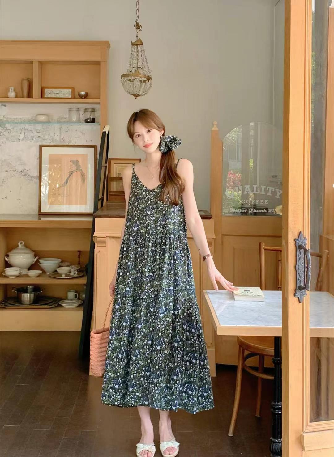 SMILE韓國代購㊣女士新品推薦熱賣25春夏職業休閑時尚連衣裙SMILE連衣裙圖色2