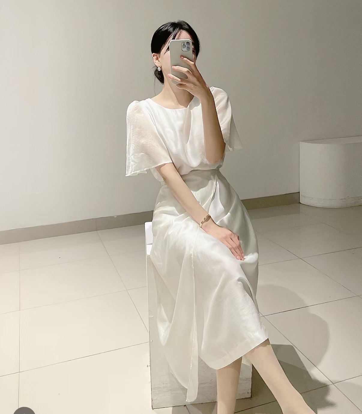 MYO韓國直郵㊣女裝新品推薦人氣熱賣25春夏真品休閑職業連衣裙MYO連衣裙