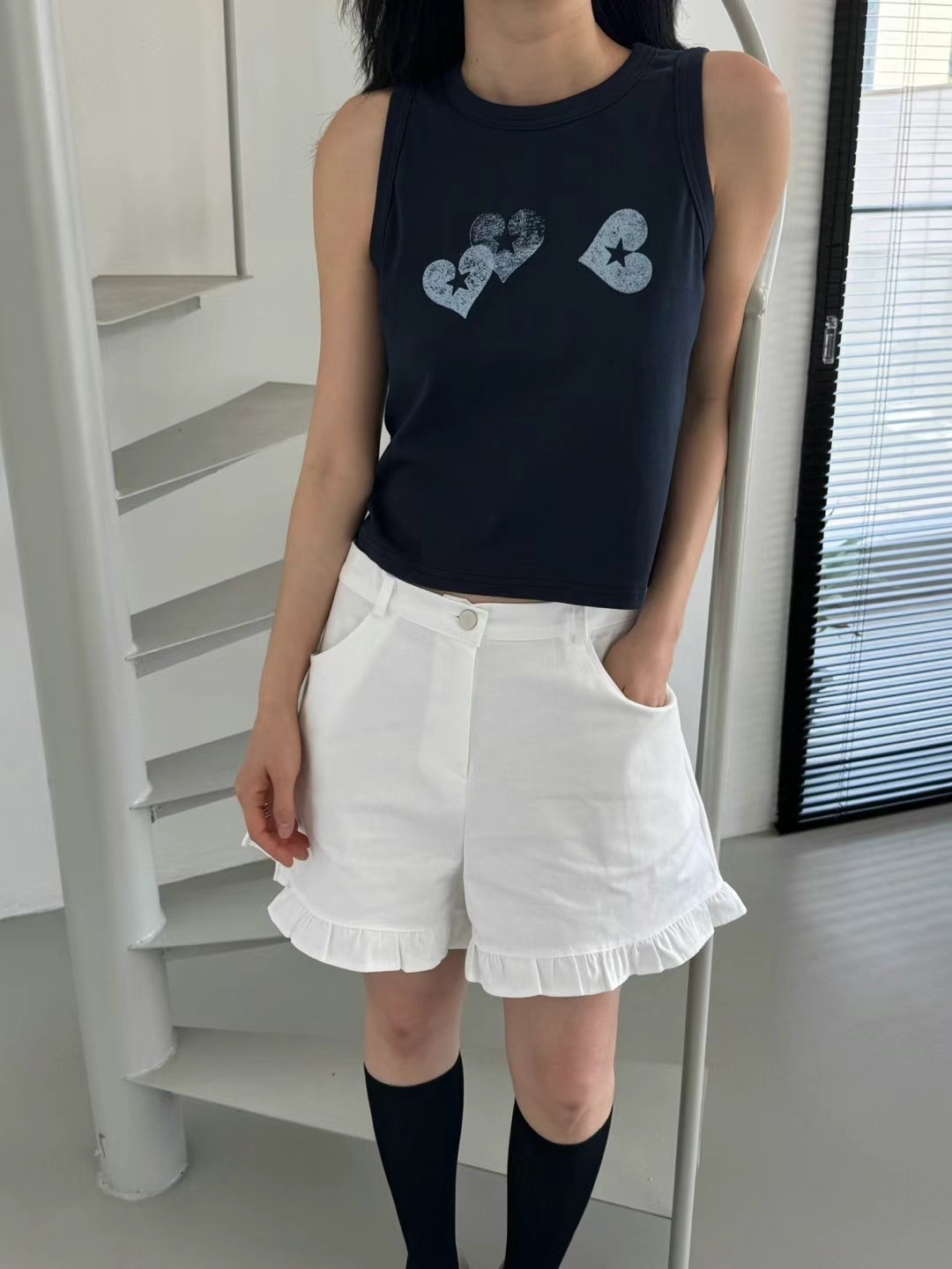 FAVOURED東大門㊣代購女裝新款推薦人氣25春夏真品吊帶背心FAVOURED吊帶/背心