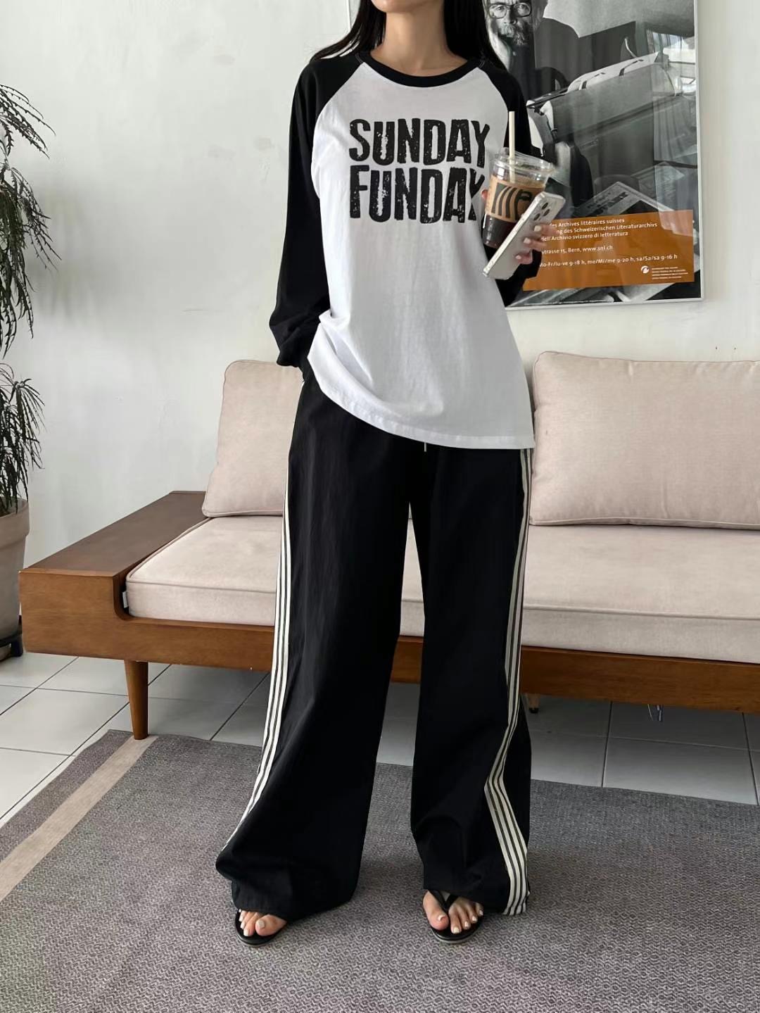 RUNWAY韓國代購㊣女裝新品職業真品熱賣推薦時尚25春夏長袖T恤RUNWAY-OT長袖T恤