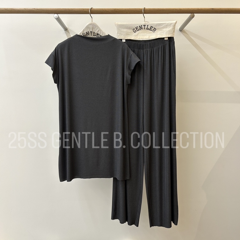 GENTLE B韓國直郵㊣女裝新品真品時尚人氣熱賣25春夏職業套裝GENTLE B套裝圖色2
