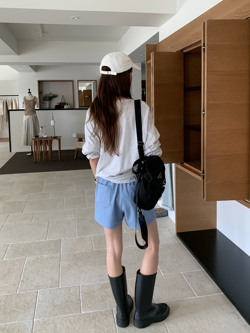 BAKING POWDER東大門㊣直郵女士新品職業熱賣休閑推薦短褲BAKING POWDER短褲