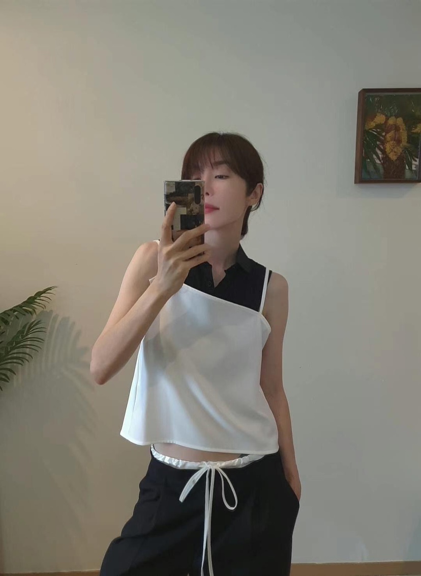 GENTLE B東大門㊣實拍女士新款人氣休閑熱賣25春夏吊帶背心GENTLE B吊帶/背心