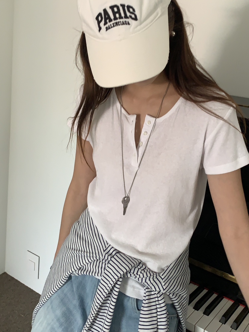 BAKING POWDER東大門㊣代購女士新品熱賣休閑人氣真品25春夏T恤BAKING POWDERT恤