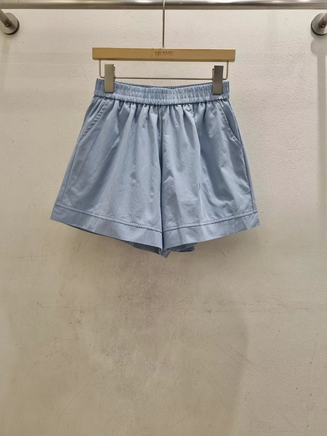 HERME韓國代購㊣女士新品25春夏職業人氣真品熱賣推薦休閑短褲HERME短褲圖色3