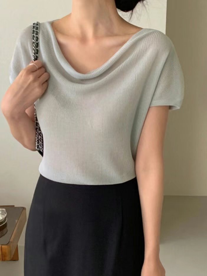 HERME東大門㊣直郵女裝新款休閑人氣25春夏推薦職業時尚針織衫HERME針織衫