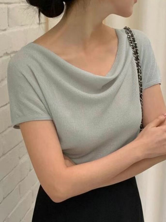 HERME東大門㊣直郵女裝新款休閑人氣25春夏推薦職業時尚針織衫HERME針織衫